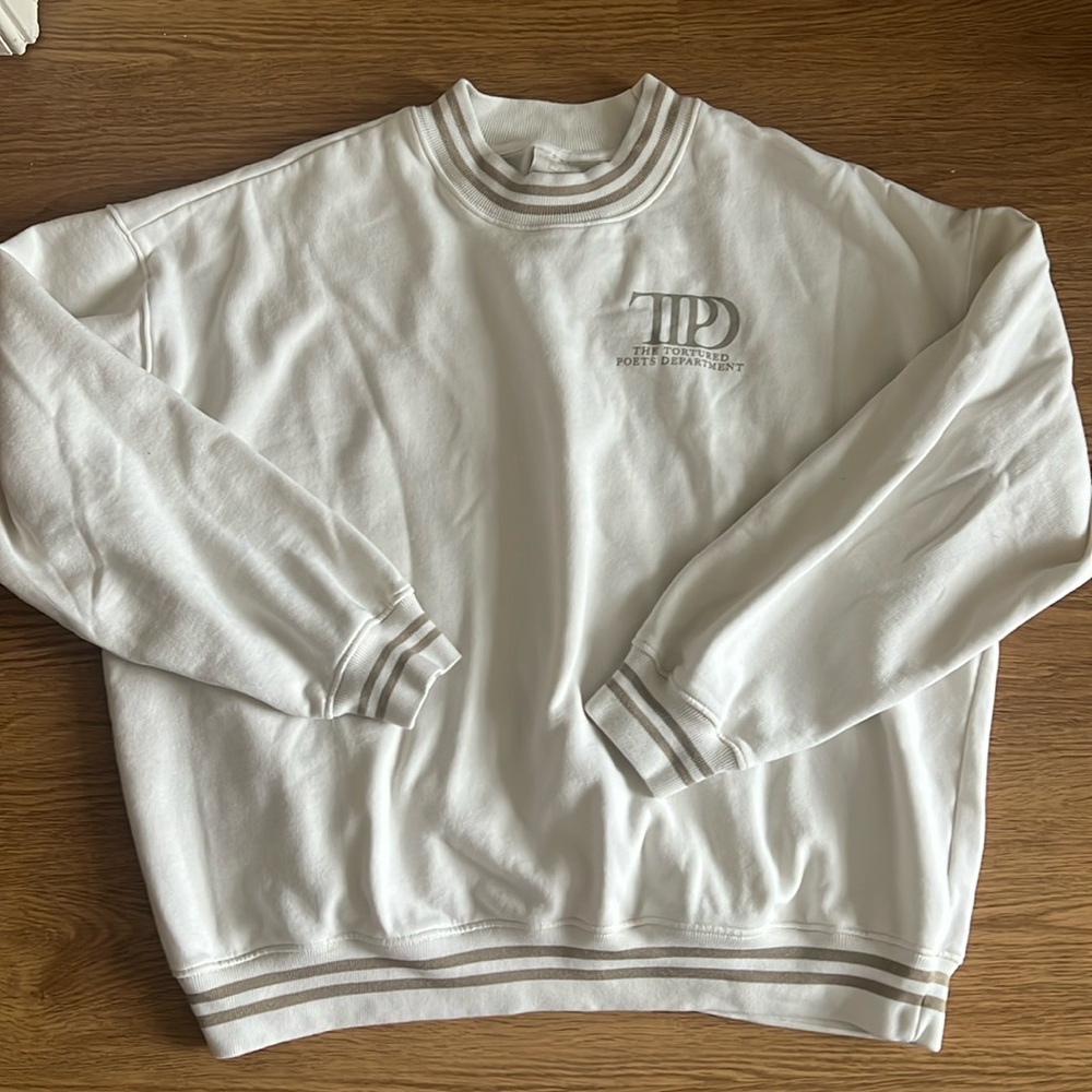 Taylor Swift Merch Tortured Poets Department Sweater XL TTPD